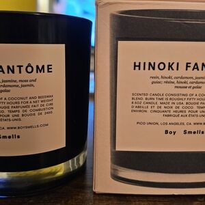 Boy Smells Hinoki Fantôme Candle - Black